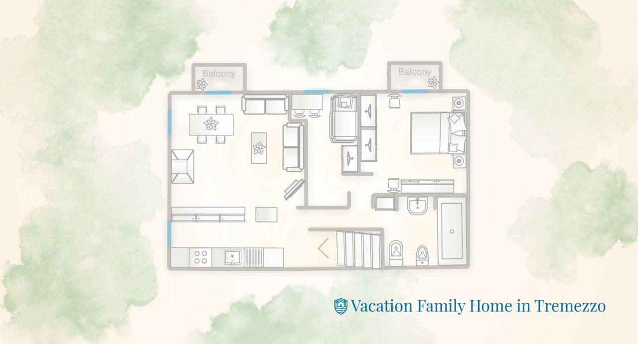 Vacation Family Home In Tremezzo By Rent All Como Luaran gambar